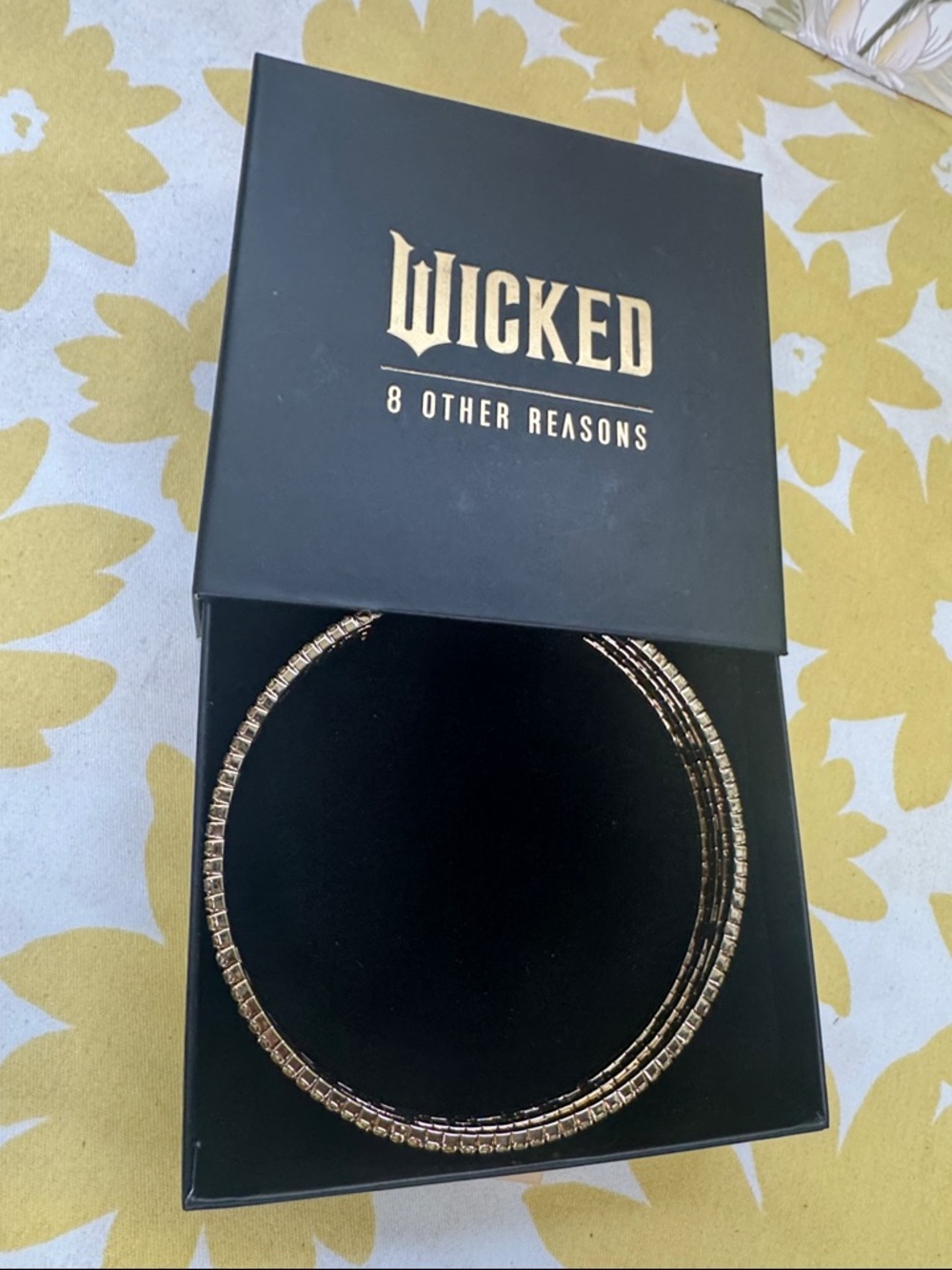 8 Other Reasons Shiny Gold Coil Necklace